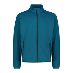 Polar CMP. Niebieskie bluzy sportowe męskie CMP, na zimę, bez wzorów, z polaru, bez kaptura, narciarskie. Za 323.50 zł.