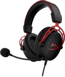 Zestaw słuchawkowy do gier HyperX Cloud Alpha czarno-czerwony, Przewodowy, 13 - 27000 Hz, Gaming, 298 g, Czerwony. Czarne słuchawki dla graczy Hewlett-Packard. Za 316.99 zł.