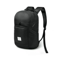 PLECAK ULTRALIGHT FOLDABLE 25L NH17A017-B. Czarne plecaki męskie NATUREHIKE, bez wzorów, z materiału. Za 99.99 zł.