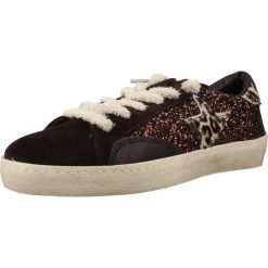 Buty CETTI C1342SRA INV27 Brązowy. Brązowe obuwie trekkingowe damskie QUERCETTI, ze skóry, bez zapięcia. Za 433.99 zł.