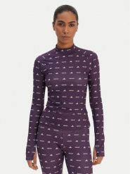 Adidas Bluzka Moon Boot JM1104 Fioletowy Slim Fit. Fioletowe bluzki damskie Adidas, xs, bez wzorów, z syntetyku, bez kołnierzyka, bez ramiączek. Za 199.99 zł.
