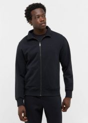 Męska bluza nierozpinana Mustang Style Dillon Jet Black 1016967 4188. Czarne bluzy męskie Mustang, m, bez wzorów, bez ramiączek, bez kaptura. Za 169.99 zł.