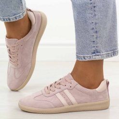 Różowe skórzane półbuty damskie Filippo Dp7508/26. Czerwone półbuty damskie Filippo, na jesień, bez wzorów, z jeansu, biznesowe, bez obcasa, na płaskiej podeszwie, bez zapięcia. Za 219.00 zł.