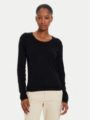 United Colors Of Benetton Sweter 1091D1M08 Granatowy Regular Fit. Czarne swetry nierozpinane damskie United Colors Of Benetton, l, bez wzorów, z bawełny, bez kołnierzyka, bez ramiączek. Za 139.99 zł.
