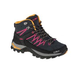 Buty trekkingowe damskie, CMP Rigel Mid. Brązowe obuwie trekkingowe damskie CMP, z materiału, bez zapięcia. Za 599.99 zł.