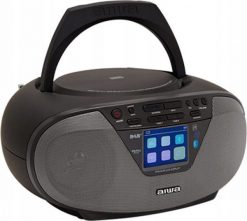 Radioodtwarzacz Aiwa Boombox AIWA BBTU-500 DAB+/FM RDS/CD/USB/BT czarny. Czarne radia Aiwa. Za 496.74 zł.