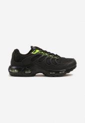 Czarno-Zielone Buty Sportowe Sneakersy z Geometrycznym Wzorem Fenirila. Czarne buty sportowe męskie Born2be, bez wzorów, z materiału, bez zapięcia. Za 119.99 zł.