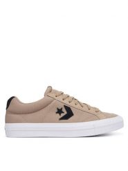 Converse Tenisówki Sport Casual A17008C Beżowy. Brązowe trampki męskie Converse, bez wzorów, z materiału, casualowe, bez zapięcia. Za 259.99 zł.