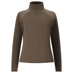 Bluza damska Athlecia Milian. Zielone bluzy damskie Athlecia, bez wzorów, eleganckie, bez ramiączek, bez kaptura. Za 184.50 zł.