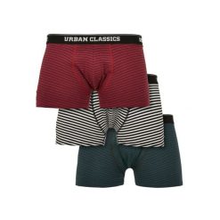 Bokserki Urban Classics (x3). Niebieskie bokserki męskie Urban Classics, bez wzorów, z dżerseju. Za 97.40 zł.