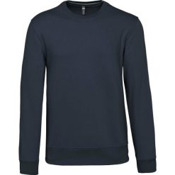Bluza Kariban Col Rond bio. Niebieskie bluzy męskie KARIBAN, m, bez wzorów, bez ramiączek, bez kaptura. Za 171.50 zł.