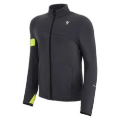 Sweter zapinany na zamek błyskawiczny Macron Run FCC Amos 3D. Szare swetry męskie Macron, na zimę, m, bez wzorów, sportowe, bez kołnierzyka, bez ramiączek. Za 380.50 zł.