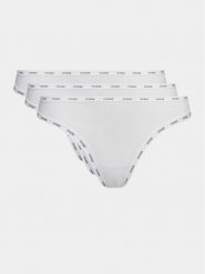 Guess Komplet 3 par fig brazylijskich Basic O4GG14 K6YW1 Biały. Białe majtki damskie Guess, z bawełny. Za 89.99 zł.