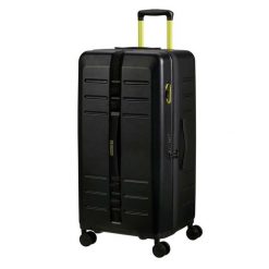 Walizka podróżna American Tourister Trailon. Czarne walizki damskie American Tourister, bez wzorów. Za 819.99 zł.