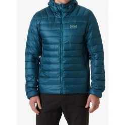 Kurtka puchowa męska Helly Hansen Verglas Down Hybrid Hood 2.0. Zielone kurtki męskie Helly Hansen, m, bez wzorów, z puchu, sportowe, bez kaptura. Za 707.99 zł.