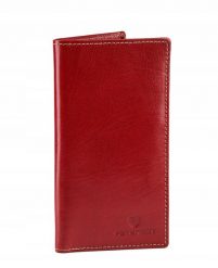 Portfel damski czerwony slim Peterson PTN 359-2-3-1. Czerwone portfele damskie Peterson, ze skóry. Za 89.99 zł.
