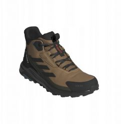 Buty trekkingowe męskie GRONELL wysokie adidas TERREX Anylander Mid RAIN.RDY cardboard/core blk/shad olive rozmiar: 44. Zielone trekkingi męskie GRONELL, bez zapięcia. Za 322.12 zł.