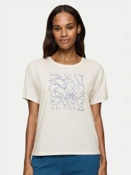 Triumph Koszulka piżamowa Mix & Match 10218281 Beżowy Relaxed Fit. Brązowe koszule nocne damskie Triumph, bez wzorów, z bawełny, bez ramiączek. Za 55.00 zł.