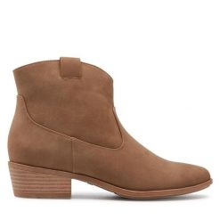 Botki Jenny Fairy. Czarne botki damskie Jenny Fairy, bez wzorów, bez obcasa, na płaskiej podeszwie, bez zapięcia. Za 103.99 zł.