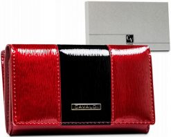 Portfel damski Cavaldi H29-3-SH9 czerwony. Czerwone portfele damskie 4U Cavaldi, ze skóry. Za 75.99 zł.