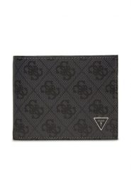 Guess Portfel SMVELE LEA20 Czarny. Czarne portfele męskie Guess, z aplikacjami, ze skóry. Za 235.99 zł.