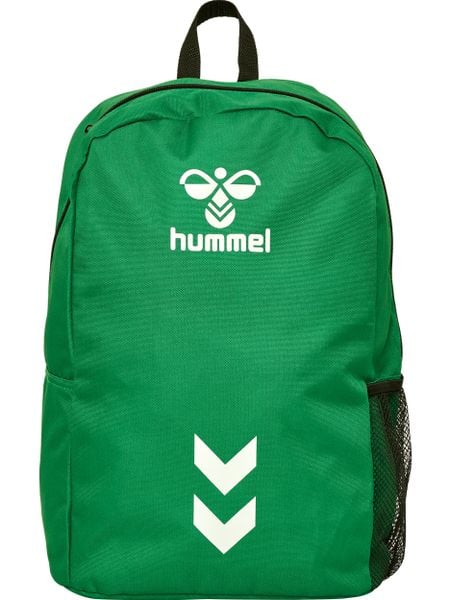 Plecak Hummel Essential. Zielone plecaki męskie Hummel, bez wzorów, z materiału. Za 149.00 zł.