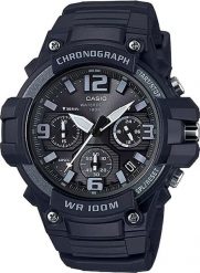 Zegarek Casio Zegarek marki Casio model MCW-100H kolor Czarny. Akcesoria męski. Sezon: Cały rok NoSize. Czarne zegarki męskie Casio, bez wzorów. Za 441.45 zł.
