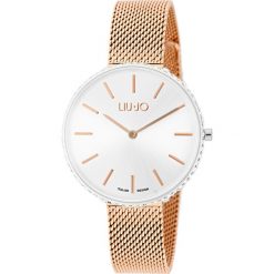 Liu Jo Glamour Globe Maxi Zegarek Srebrny Beżowy. Brązowe zegarki damskie Liu Jo, z materiału, srebrne. Za 748.95 zł.