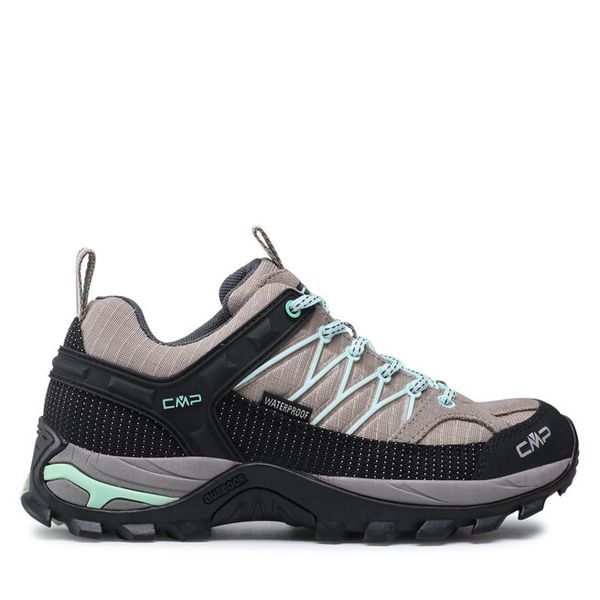 Trekkingi CMP. Szare obuwie sportowe damskie CMP, bez wzorów, bez zapięcia, trekkingowe. Za 290.99 zł.
