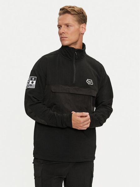 Colourwear Bluza Bloc Half Zip 7010253 Czarny Regular Fit. Czarne bluzy męskie Colourwear, m, bez wzorów, z syntetyku, bez ramiączek, bez kaptura. Za 179.99 zł.
