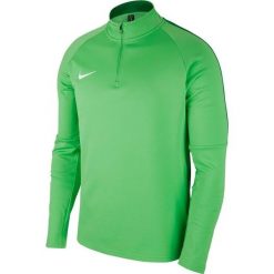 Bluza męska Nike Dry Academy 18 Drill Top LS zielona 893624 361. Zielone bluzy męskie Nike, m, bez wzorów, sportowe, bez ramiączek, bez kaptura. Za 115.51 zł.