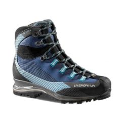 Damskie buty do wspinaczki górskiej La Sportiva Trango Trk Leather GTX. Niebieskie obuwie trekkingowe damskie La Sportiva, z gore-texu, bez zapięcia. Za 1,074.70 zł.