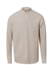 Only&Sons koszula codzienna z lnu Mężczyźni Slim Fit len beżowy, XL. Brązowe koszule męskie Only&Sons, na lato, m, bez wzorów, z bawełny, bez kołnierzyka, bez ramiączek. Za 199.95 zł.