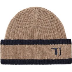 Trussardi Jeans Czapka Brązowy. Brązowe czapki męskie TRUSSARDI JEANS, bez wzorów, z jeansu. Za 223.95 zł.