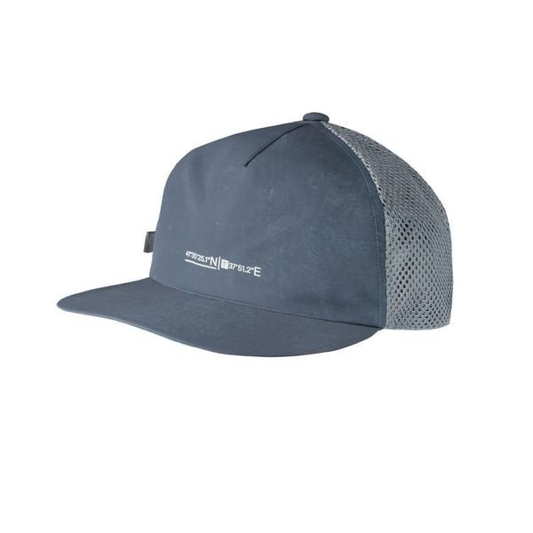 Czapka z daszkiem składana Buff Pack Trucker Cap. Szare czapki damskie Buff, bez wzorów, sportowe. W wyprzedaży za 85.46 zł.