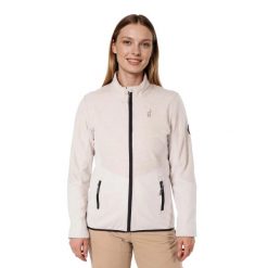 Bluza damska AULP BERTI sportowa elastyczna komfortowa ciepła miękka. Brązowe bluzy damskie Aulp, m, bez wzorów, z dzianiny, eleganckie, bez ramiączek, bez kaptura. Za 149.99 zł.