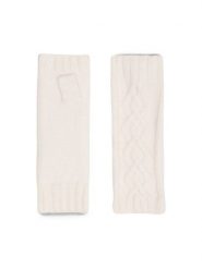 Jenny Fairy Rękawiczki Damskie 4W6-008-AW23 Beżowy. Brązowe rękawiczki damskie Jenny Fairy, bez wzorów, z dzianiny. Za 49.99 zł.