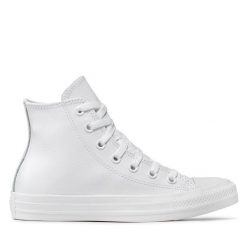 Trampki Converse. Białe trampki męskie Converse, bez wzorów, bez zapięcia. Za 299.99 zł.