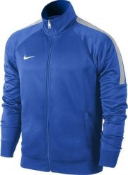 Nike Bluza męska Team Club Trainer niebieska r. S (658683 463). Niebieskie bluzy męskie Nike, m, bez wzorów, bez ramiączek, bez kaptura. Za 174.29 zł.