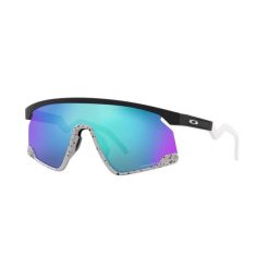 Okulary przeciwsłoneczne szklane Oakley BXTR Prizm. Czarne okulary przeciwsłoneczne damskie Oakley. W wyprzedaży za 640.35 zł.