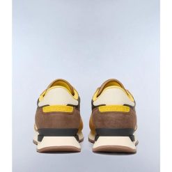 Buty męskie Napapijri Stab. Niebieskie buty zimowe męskie Napapijri, bez wzorów, bez obcasa, bez zapięcia. Za 504.30 zł.