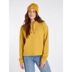 Bluza damska z kapturem Protest NXGDAVIDA hoody. Żółte bluzy damskie Protest, s, bez wzorów, bez ramiączek, z kapturem. Za 299.99 zł.