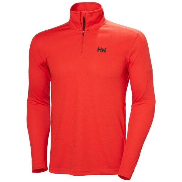 Bluza 1/2 zip Helly Hansen HP 2.0. Czerwone bluzy męskie Helly Hansen, l, bez wzorów, bez ramiączek, bez kaptura. Za 219.99 zł.