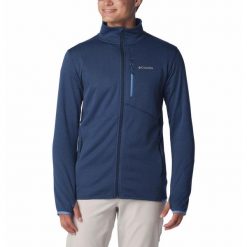Columbia Bluza Park View Fleece Fz 1952222466. Niebieskie bluzy męskie Columbia, m, bez wzorów, bez ramiączek, bez kaptura. Za 289.99 zł.