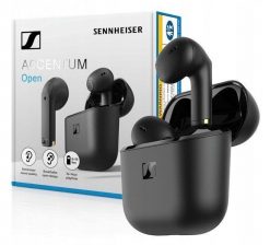 Słuchawki Sennheiser Accentum Open czarne. Czarne słuchawki bezprzewodowe Sennheiser. Za 409.87 zł.