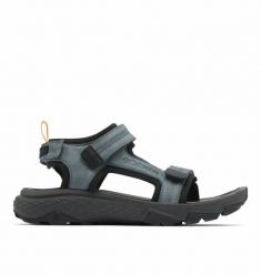 Columbia Sandały Peakfreak Rush 2121251053. Szare sandały męskie Columbia, bez wzorów, z nubiku, bez zapięcia. Za 289.00 zł.