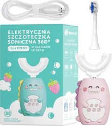 Szczoteczka Simed 360 Różowa. Czerwone szczoteczki elektryczne Simed. Za 74.86 zł.