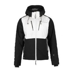 Kurtka narciarska męska Axen stx. Białe kurtki sportowe męskie Bergson, m, bez wzorów, bez kaptura, narciarskie. W wyprzedaży za 1,112.00 zł.