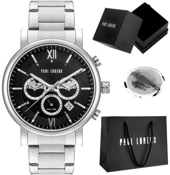 Zegarek męski Paul Lorens MODERO-1C1 Z GRAWEREM. Zegarki męskie Paul Lorens, bez wzorów. Za 229.00 zł.