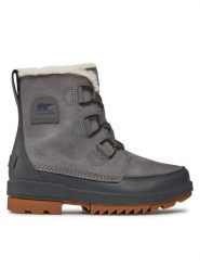 Sorel Śniegowce Torino™ Ii Wp NL3488-052 Szary. Szare botki damskie Sorel, ze skóry, bez zapięcia. Za 659.99 zł.